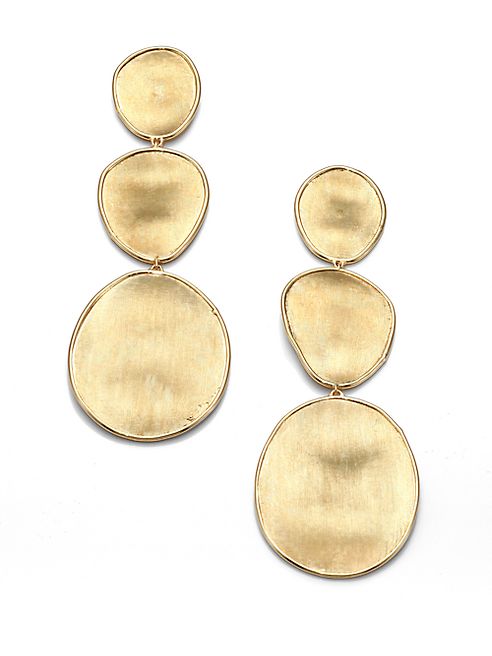 Marco Bicego - Lunaria 18K Yellow Gold Drop Earrings