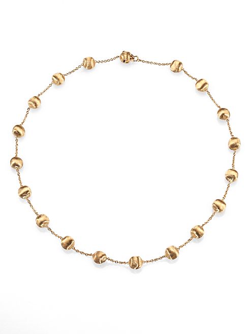 Marco Bicego - Africa 18K Yellow Gold Ball Station Necklace