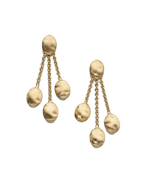 Marco Bicego - Siviglia 18K Yellow Gold Three-Strand Earrings