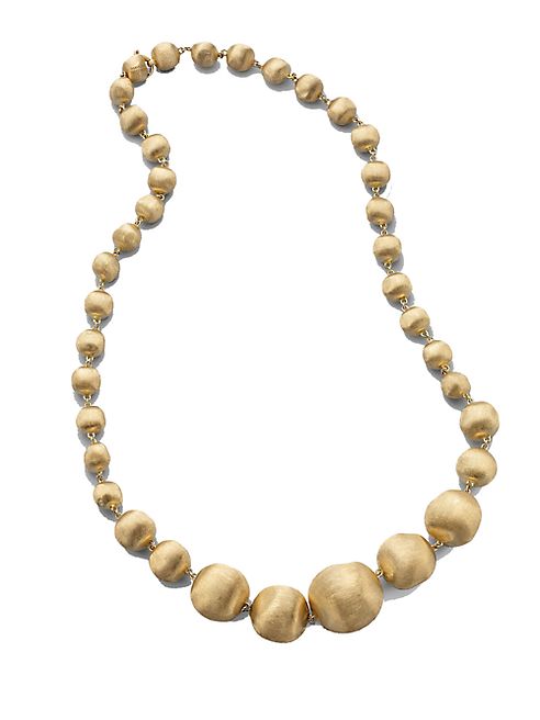 Marco Bicego - Africa 18K Yellow Gold Graduated Ball Necklace