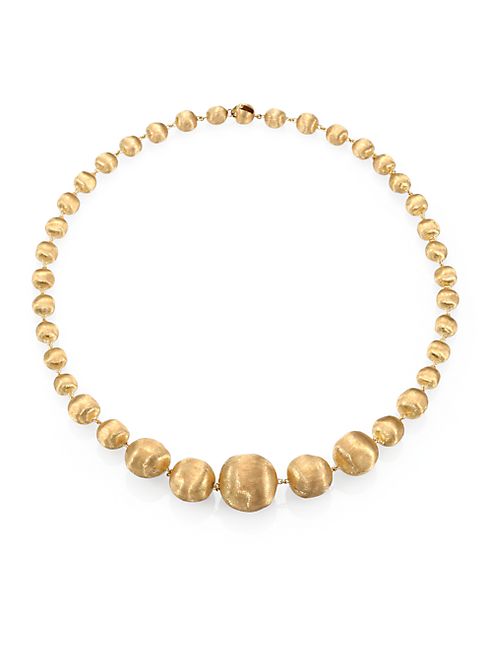 Marco Bicego - Africa 18K Yellow Gold Graduated Ball Necklace