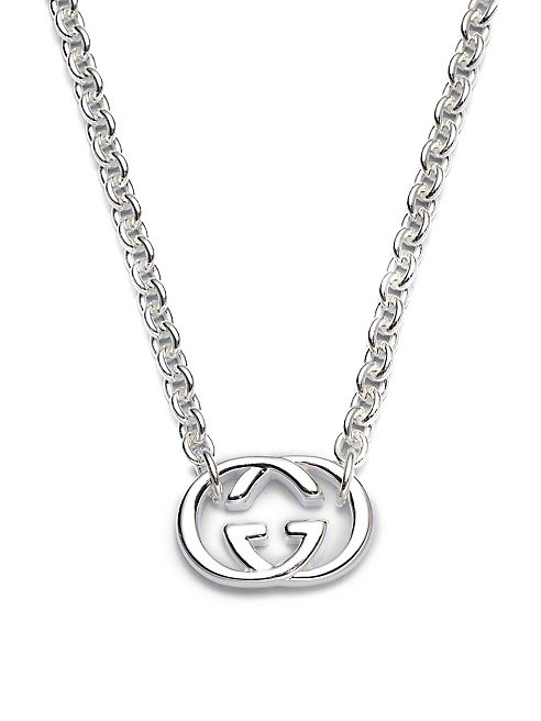 Gucci - Double G Sterling Silver Necklace