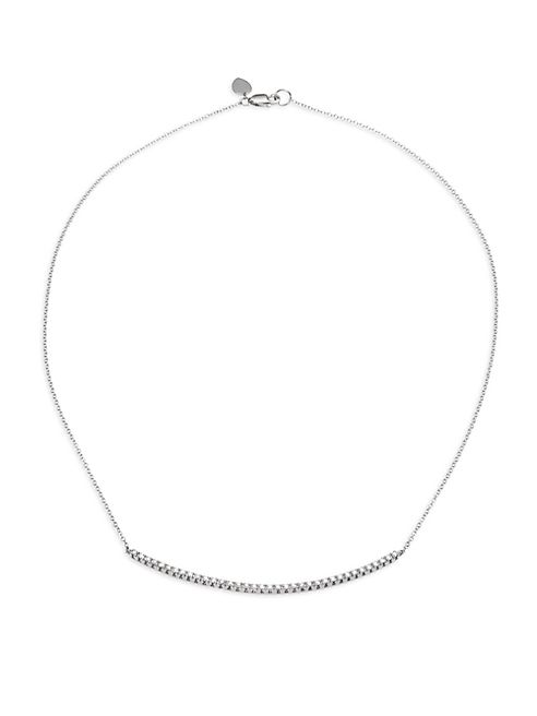 Meira T - Diamond & 14K White Gold Chain Necklace