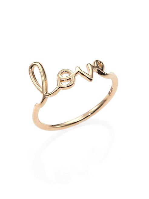 Sydney Evan - 14K Yellow Gold Pure Love Ring