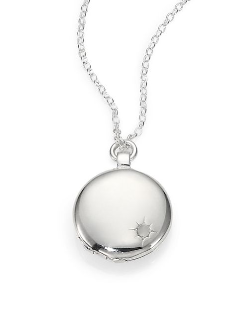 Astley Clarke - Sterling Silver Astley Locket Necklace