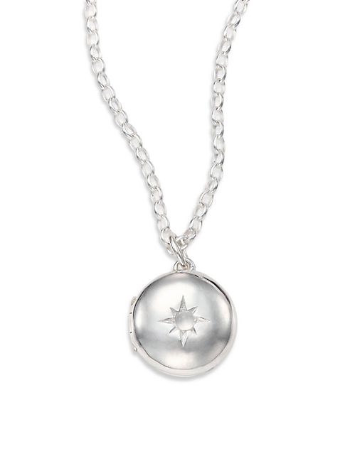 Astley Clarke - Moonstone & Sterling Silver Little Astley Locket Necklace