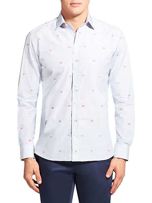 Etro - Sea Creature Button-Down Shirt