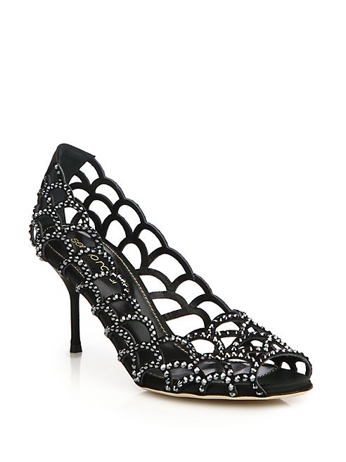 Sergio Rossi - Vague Swarovski Crystal Pumps