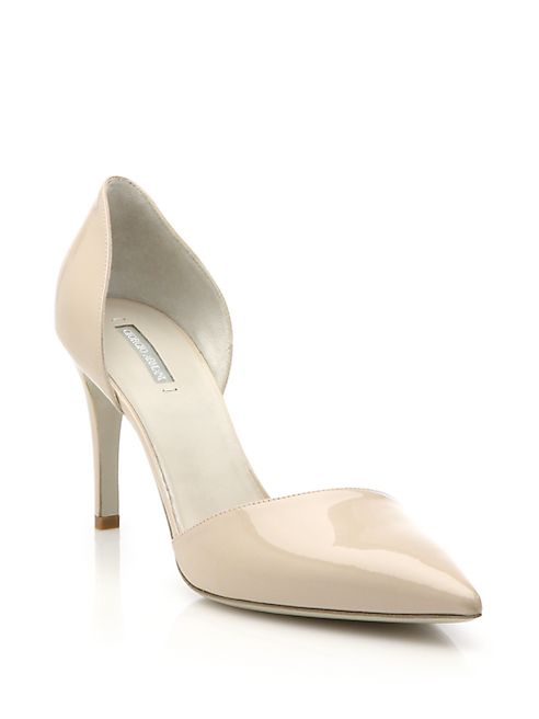 Giorgio Armani - Patent Leather d'Orsay Pumps