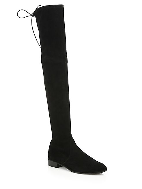 Stuart Weitzman - Lowland Suede Over-The-Knee Boots