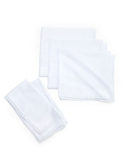 Saks Fifth Avenue Collection - Cotton Handkerchiefs, Set of 6