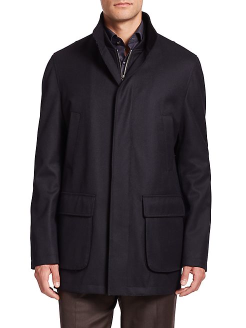 Saks Fifth Avenue Collection - Wool Overcoat