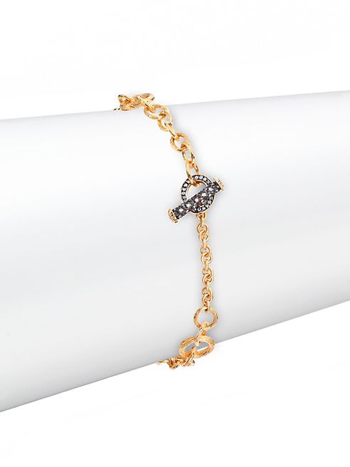 Annoushka - Mythology Diamond & 18K Yellow Gold Bracelet