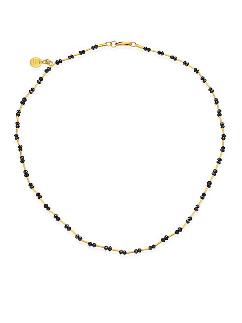 GURHAN - Delicate Rain Black Diamond Necklace