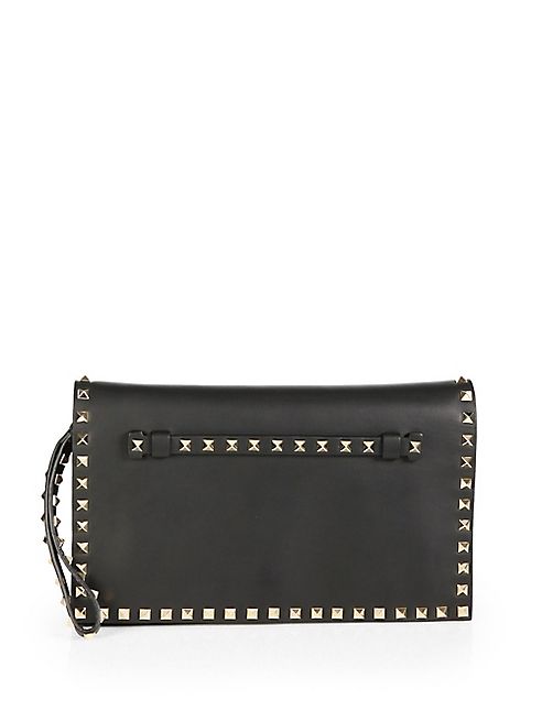 Valentino - Rockstud Flap Clutch