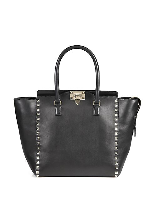 Valentino - Rockstud Smooth Leather New Tote