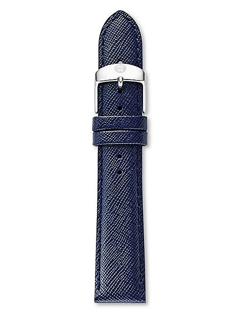 Michele Watches - Saffiano Leather Watch Strap/16MM