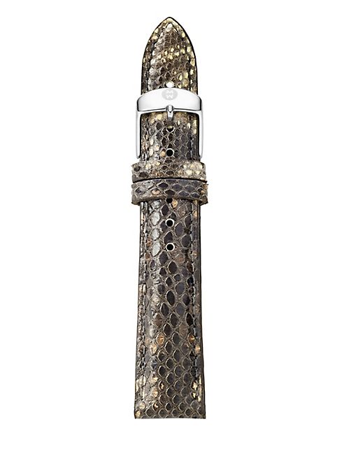 Michele Watches - Urban Vintage Snakeskin Watch Strap/16MM