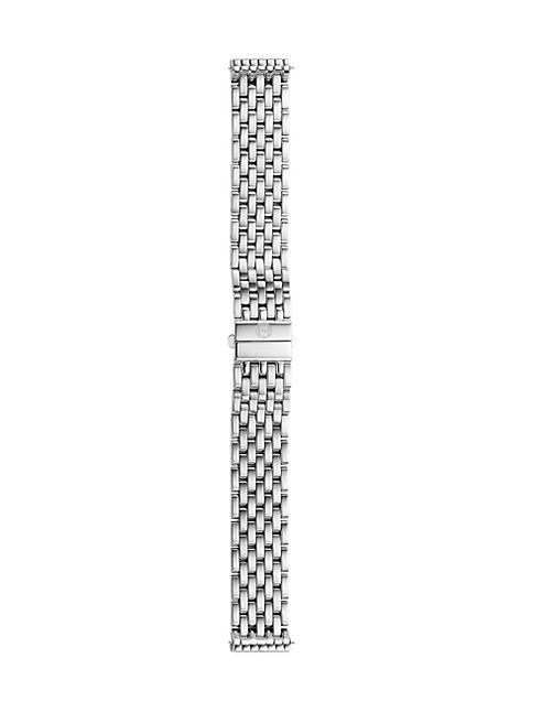 Michele Watches - Deco 16 Stainless Steel Seven-Link Watch Bracelet