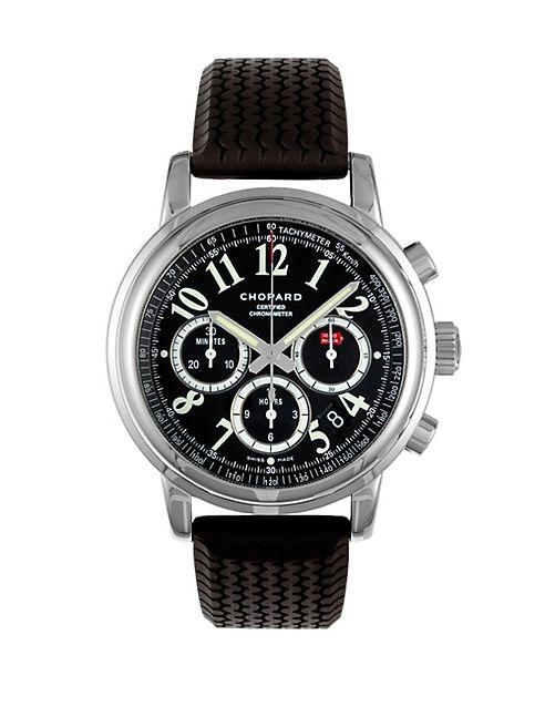 Chopard - Mille Miglia Chronograph Stainless Steel & Rubber Strap Watch