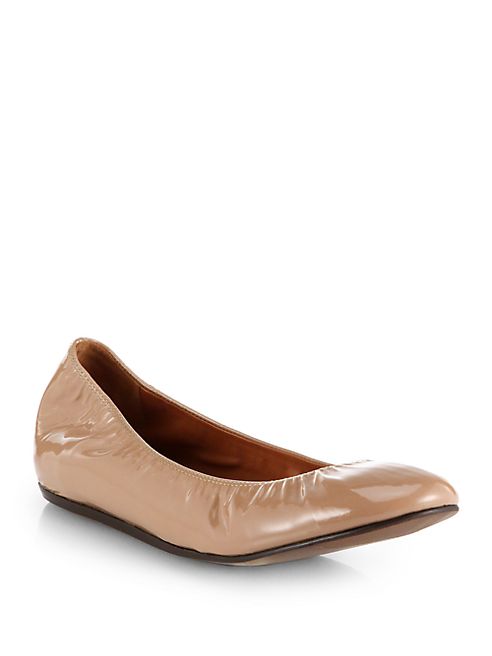 Lanvin - Patent Leather Ballet Flats