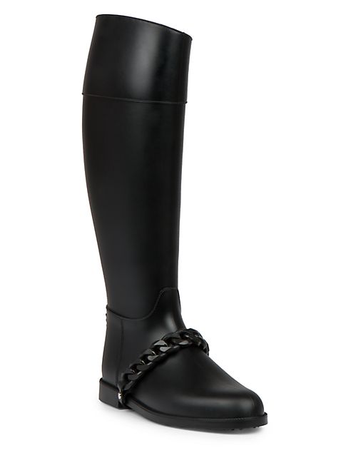 Givenchy - Chain Rubber Rainboots