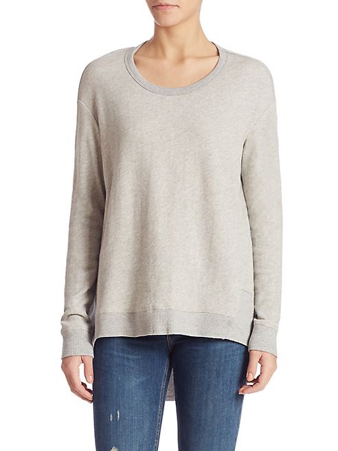 Wilt - Basic Big Back Slant Sweatshirt