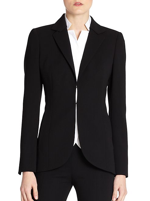 Akris - Architecture Collection Double-Faced Wool Jacket