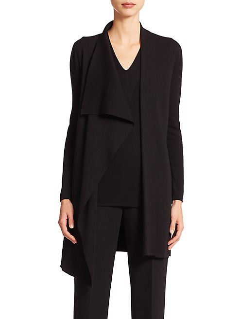 Akris - Architecture Collection Long Wool Cardigan