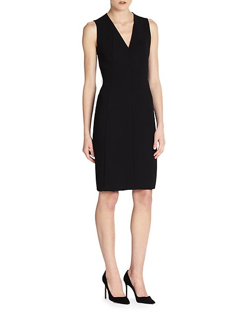 Akris - Architecture Collection Double-Face Wool Dress