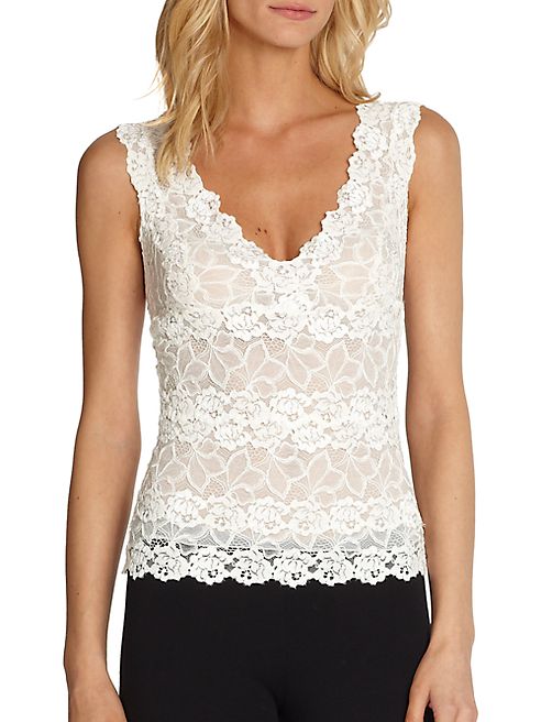 Josie Natori - Rose Parfait Lace Tank