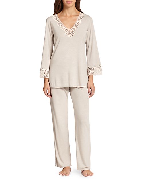 Natori - Lhasa Lace-Trimmed Pajamas