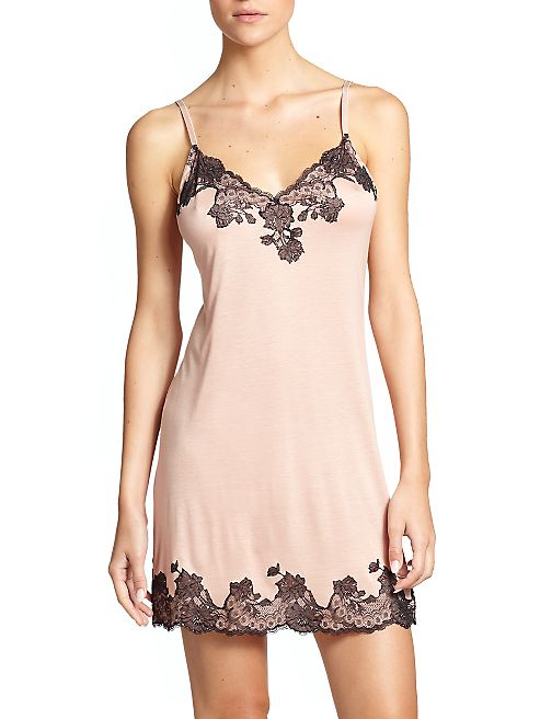 Josie Natori - Charlize Lace Embroidered Chemise