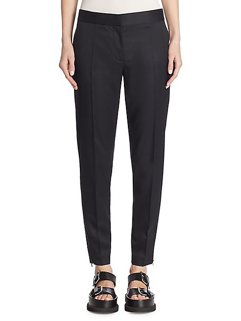 Stella McCartney - Vivan Wool Ankle Zip Trousers