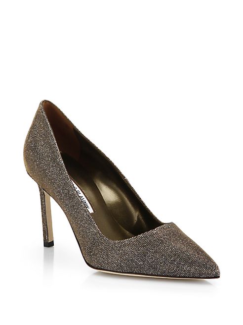 Manolo Blahnik - BB 90 Point Toe Pumps