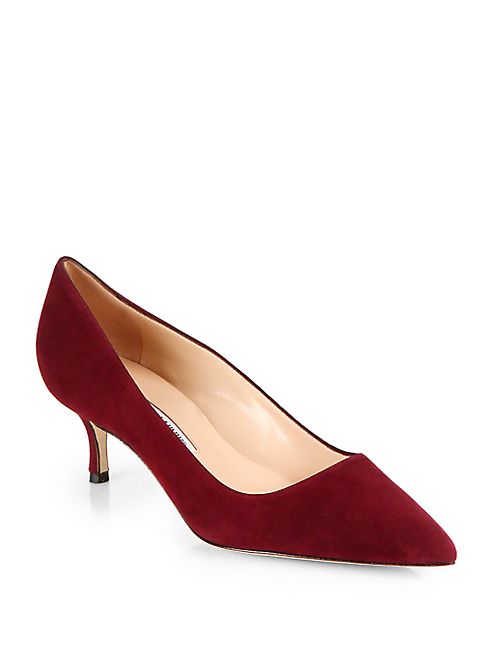 Manolo Blahnik - BB 50 Suede Pumps