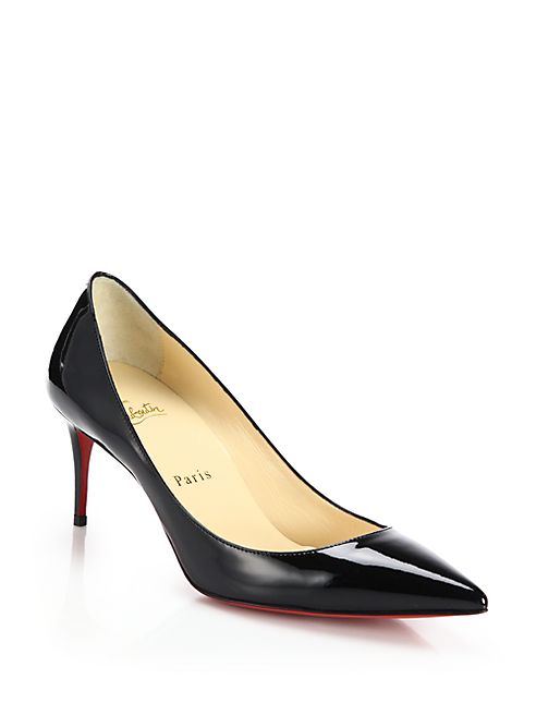 Christian Louboutin - Decollete Patent Leather Pumps