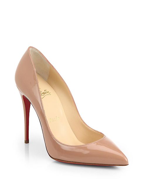 Christian Louboutin - Pigalle Follies 100 Patent Leather Pumps