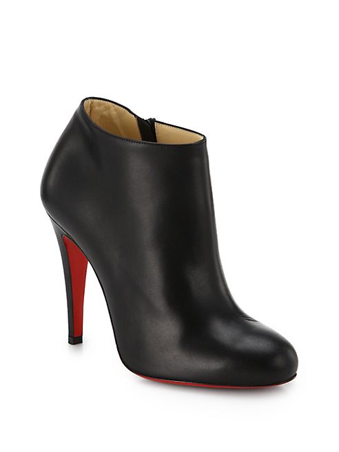 Christian Louboutin - Belle 100 Leather Booties