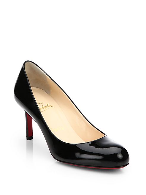 Christian Louboutin - Simple 70 Patent Leather Pumps