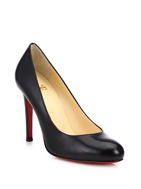 Christian Louboutin - Simple Leather Pumps