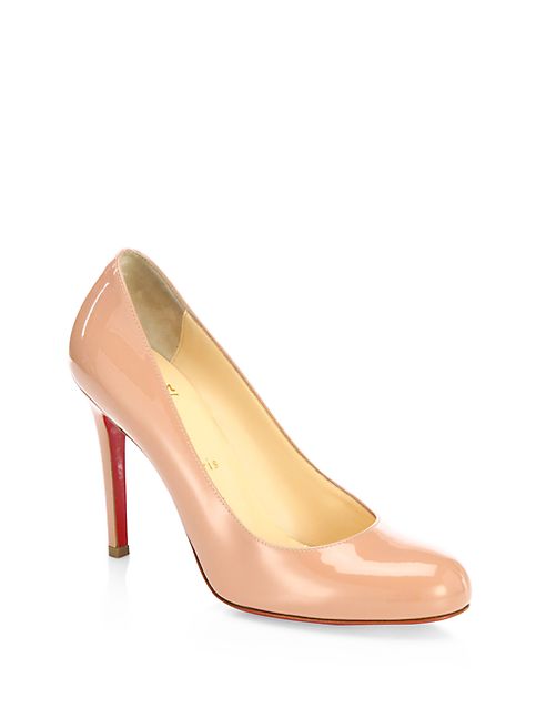 Christian Louboutin - Simple 100 Patent Leather Pumps