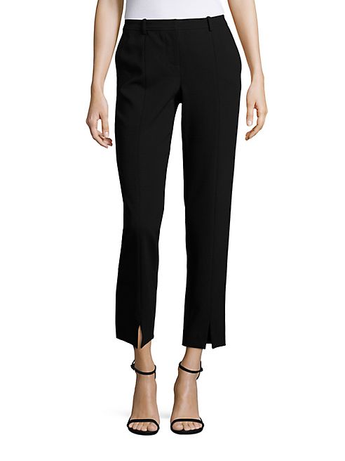 St. John - Caviar Collection Jennifer Ankle Slit Pants