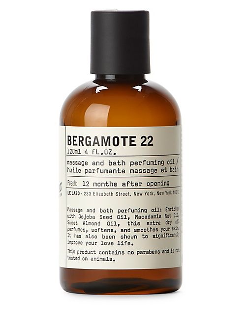 Le Labo - Bergamote 22 Body Oil/4.0 oz.