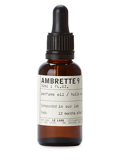 Le Labo - Ambrette 9 Perfume Oil /1oz.