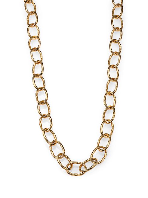 Roberto Coin - Martellato 18K Yellow Gold Chain Necklace