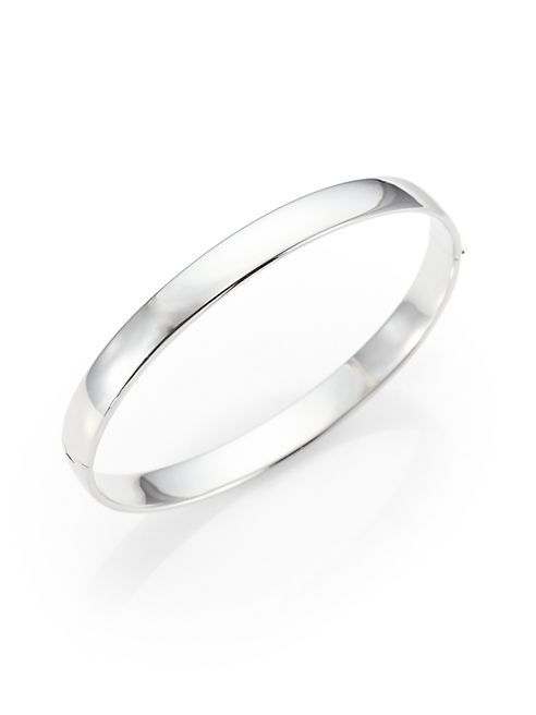 Roberto Coin - 18K White Gold Bangle Bracelet