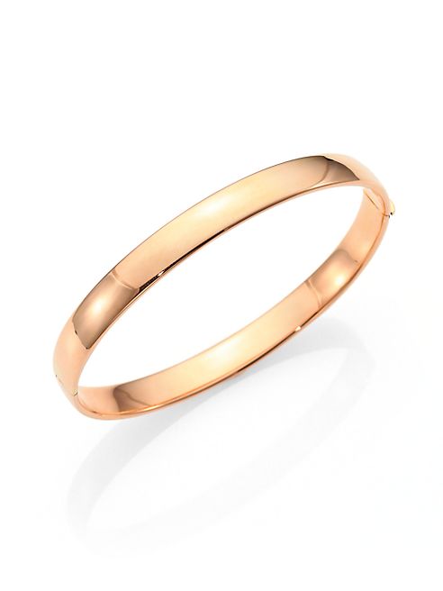 Roberto Coin - 18K Rose Gold Bangle Bracelet