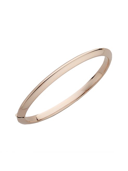 Roberto Coin - Classica 18K Rose Gold Knife-Edge Bangle Bracelet