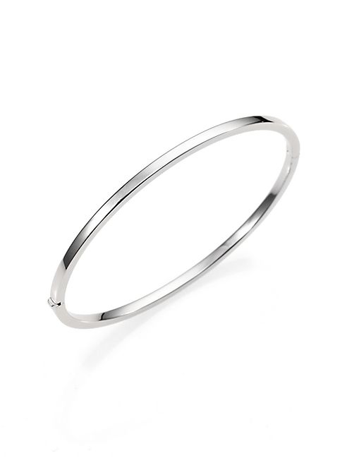 Roberto Coin - 18K White Gold Bangle Bracelet